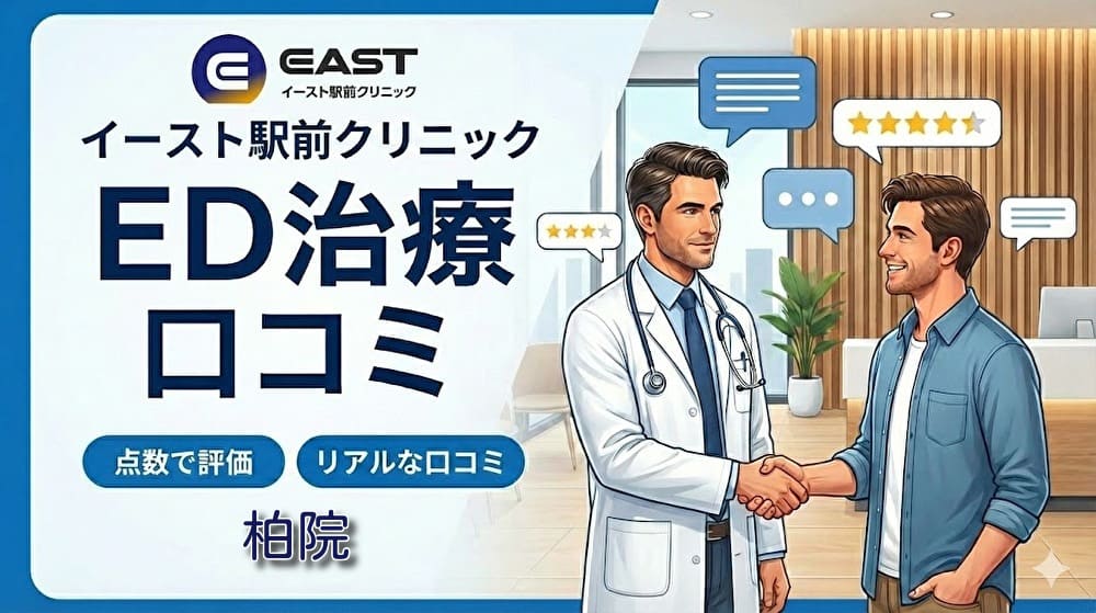ED治療イースト駅前クリニック柏院の口コミ＆評判！